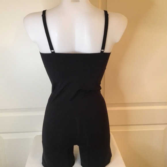 Women’s Fully Body Seamless Bodysuit Mid Thigh Body Shaper Shorts Shapewear - Picture 4 of 7